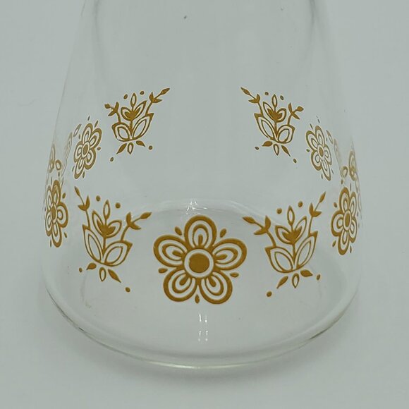 Pyrex Butterfly Gold Glass Salt & Pepper Shakers Corelle Clear Glass Shaker Set - Picture 8 of 11